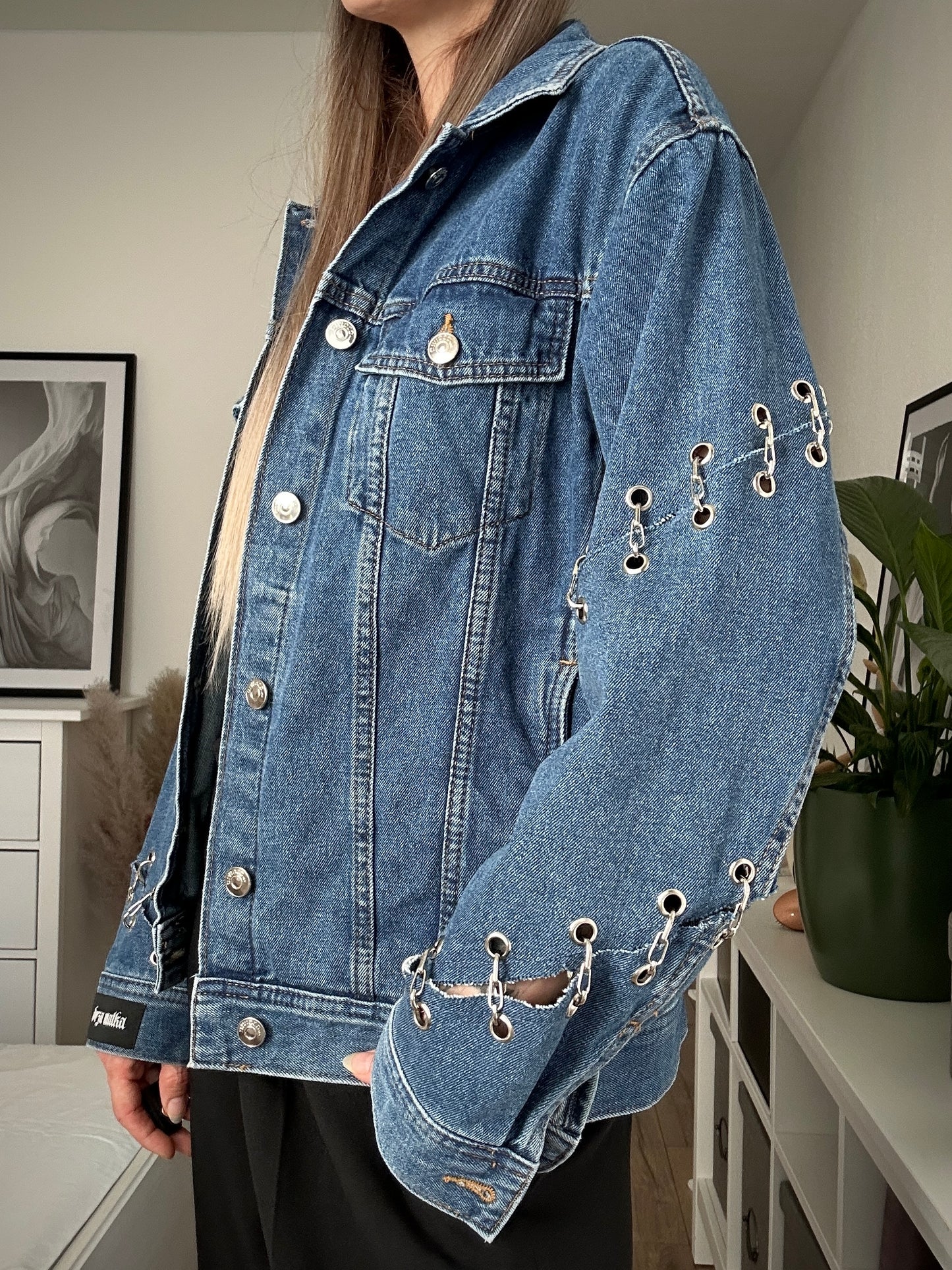 Upcycled jacket DENIM SPIRIT