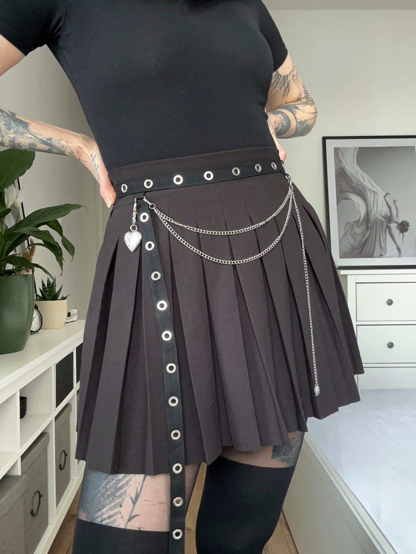 Upcycled skirt PUNK INSTEAD