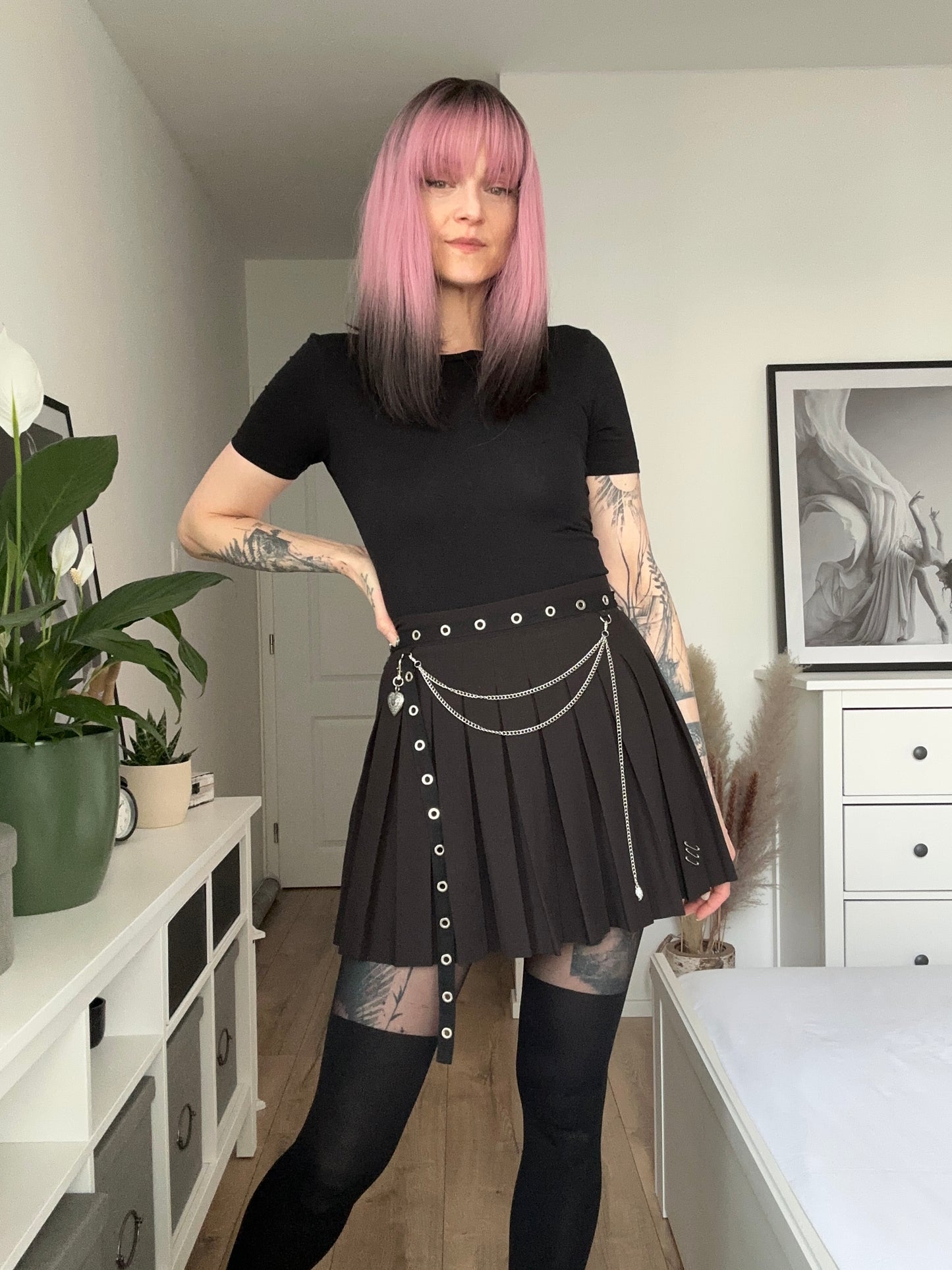 Upcycled skirt PUNK INSTEAD