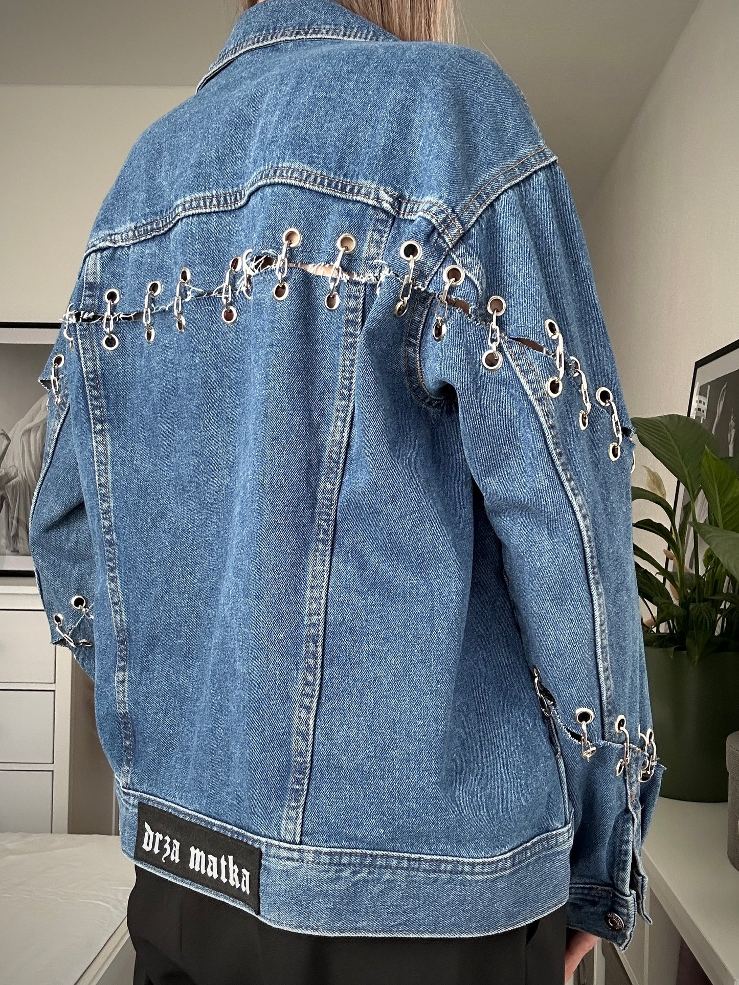 Upcycled jacket DENIM SPIRIT