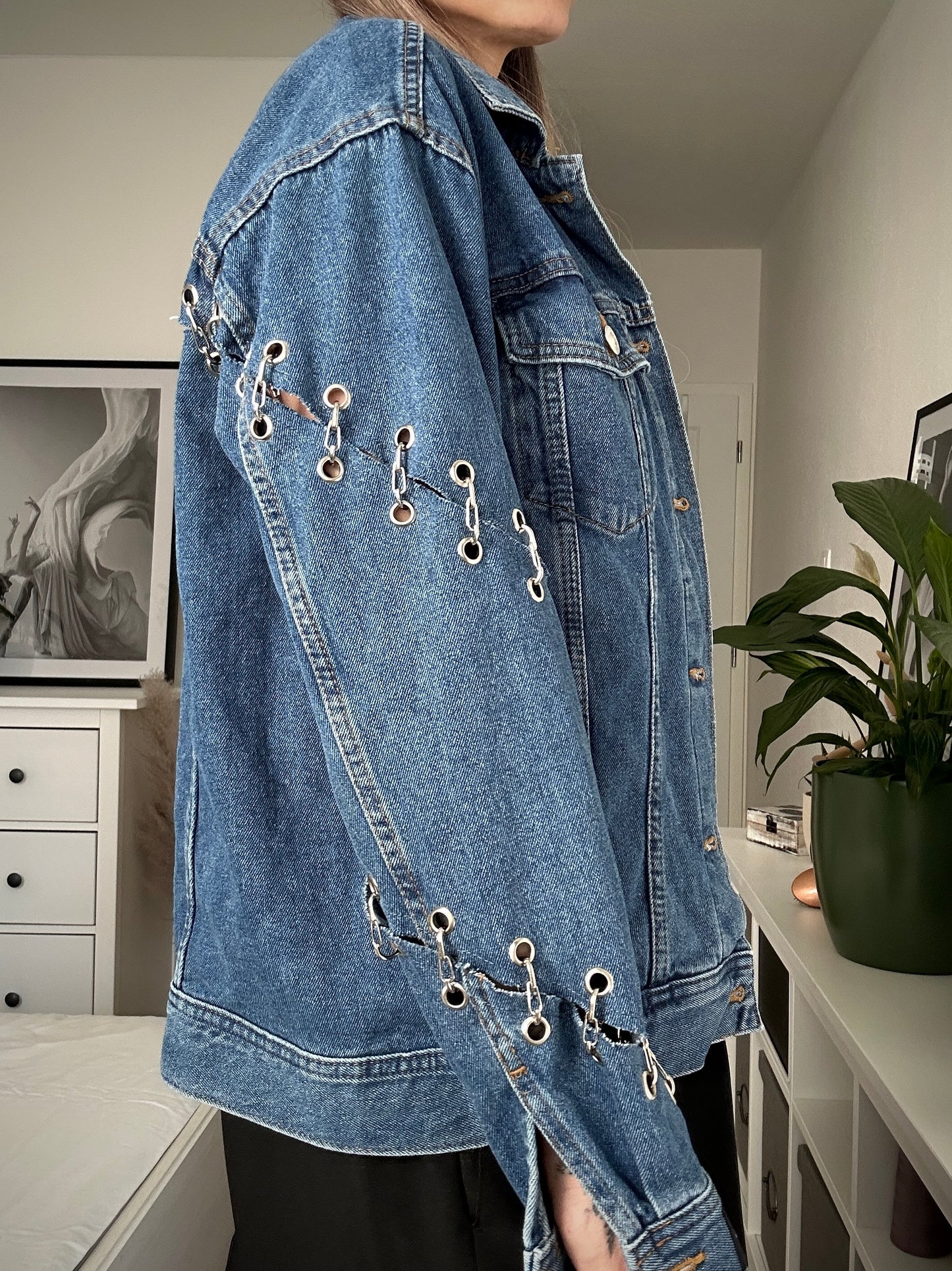 Upcycled jacket DENIM SPIRIT