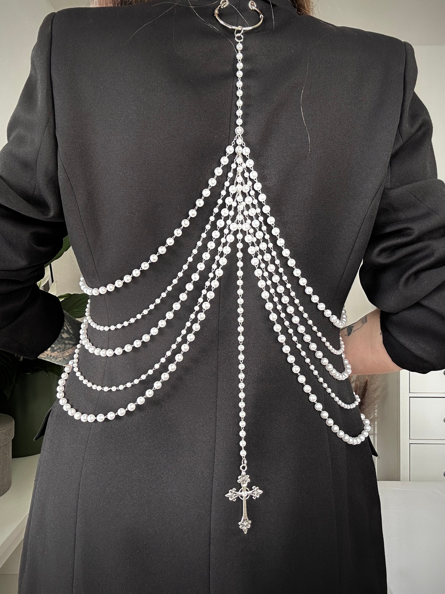 Upcycled blazer PEARL INFINITY