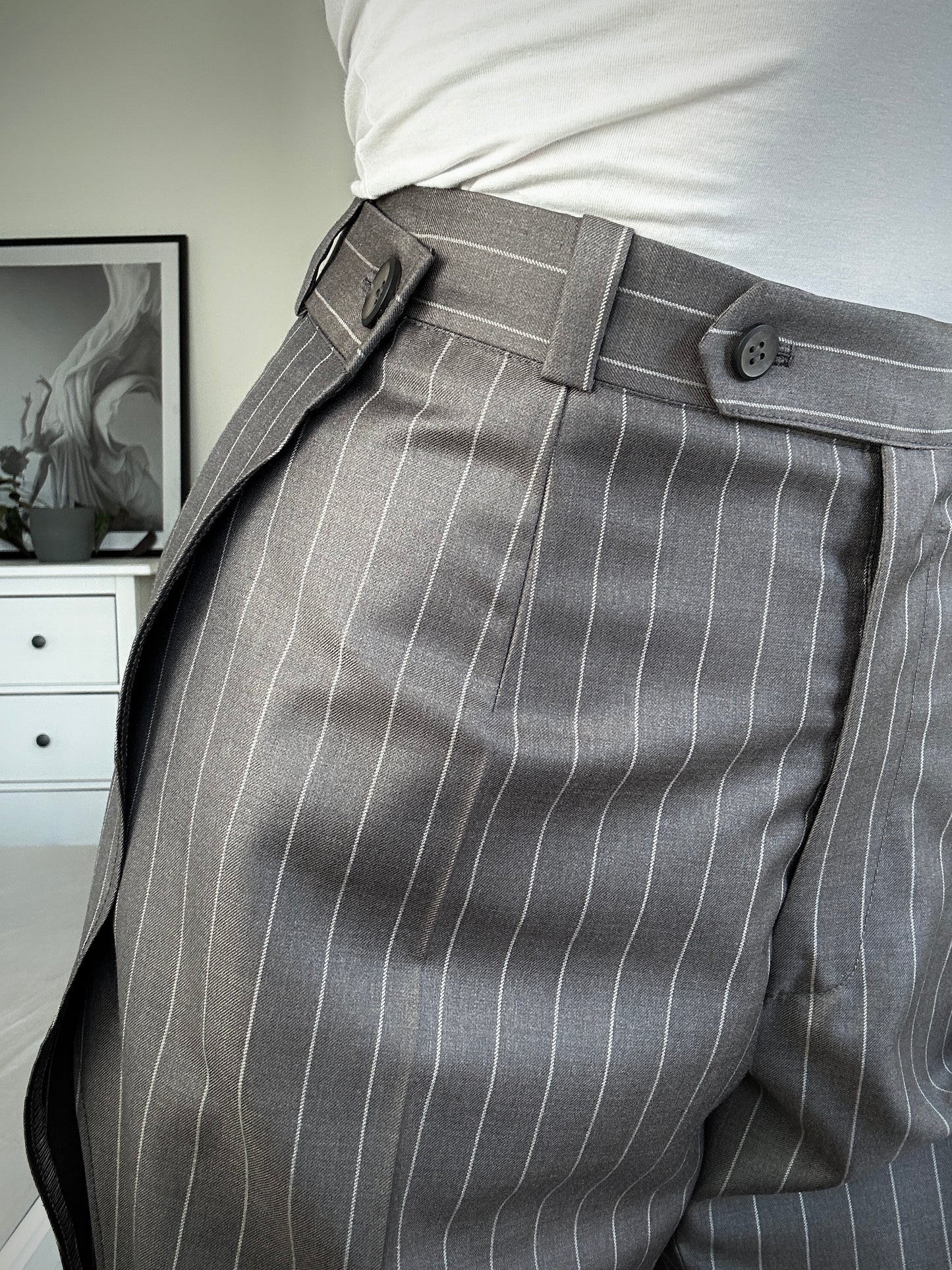 Upcycled pants BROWNISH GRAY BEAST