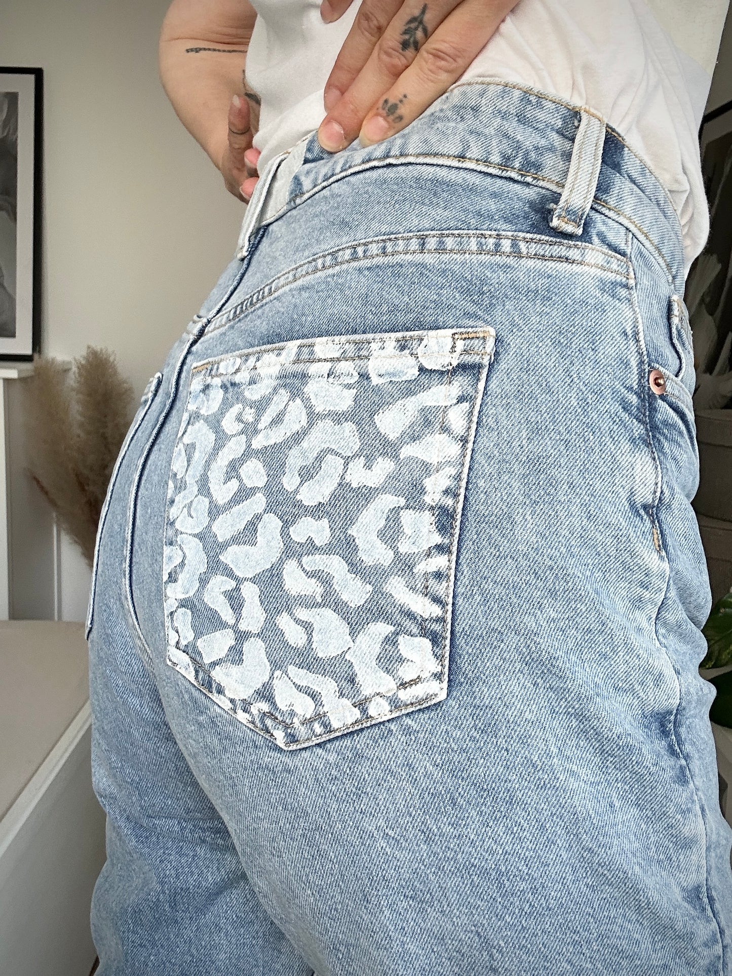 Upcycled jeans DENIM LEO