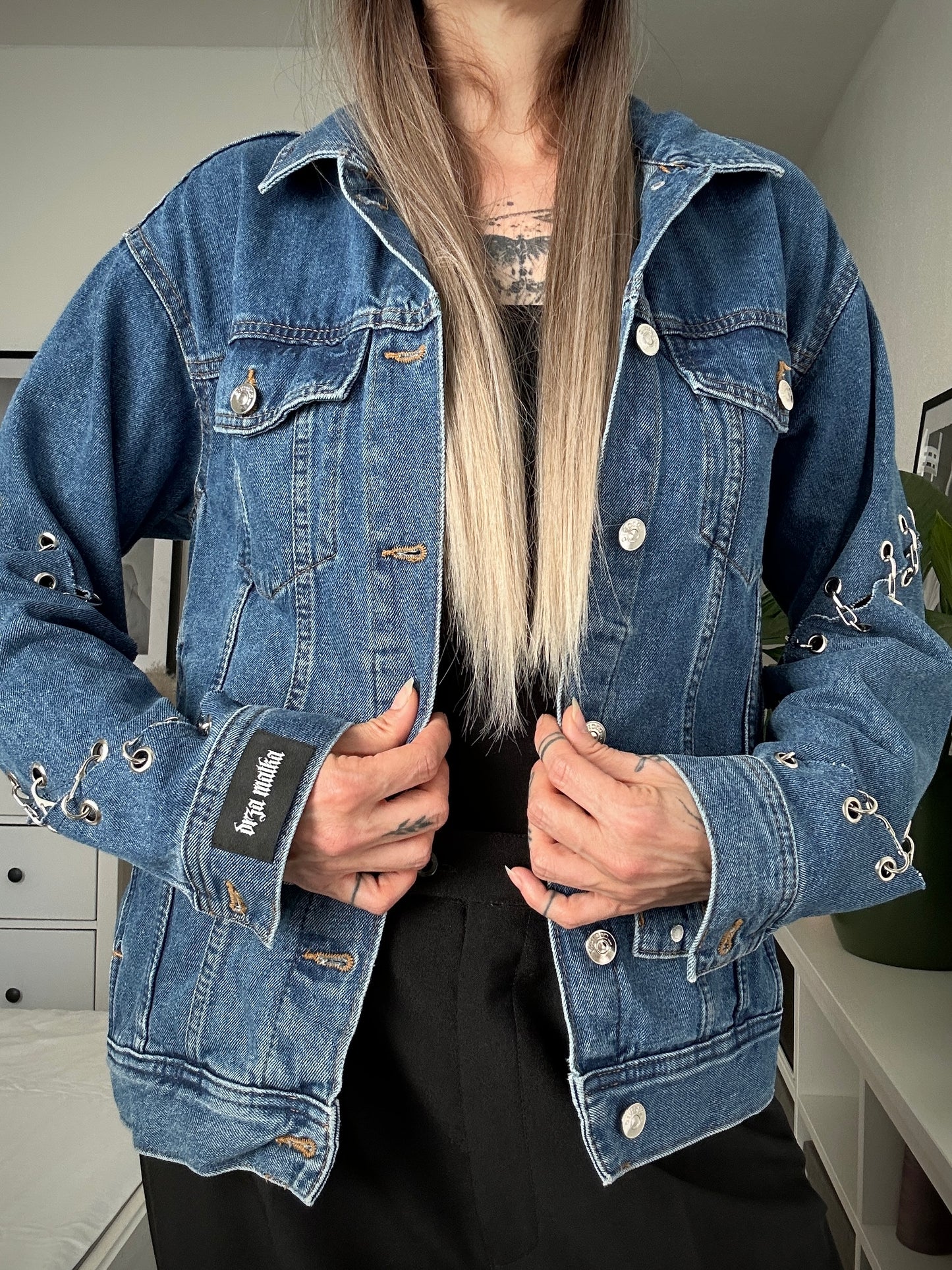 Upcycled jacket DENIM SPIRIT