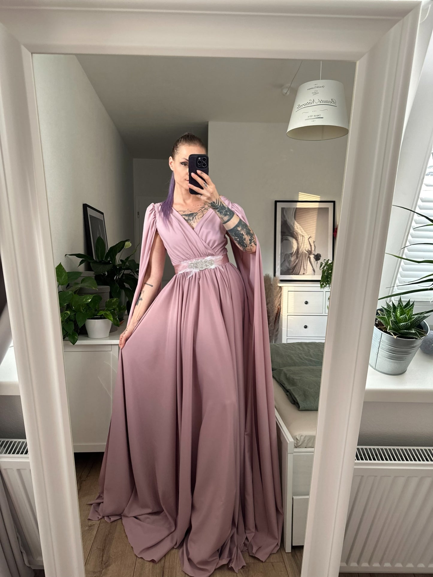 Spoločenské šaty SEREENA pink - SKLADOM
