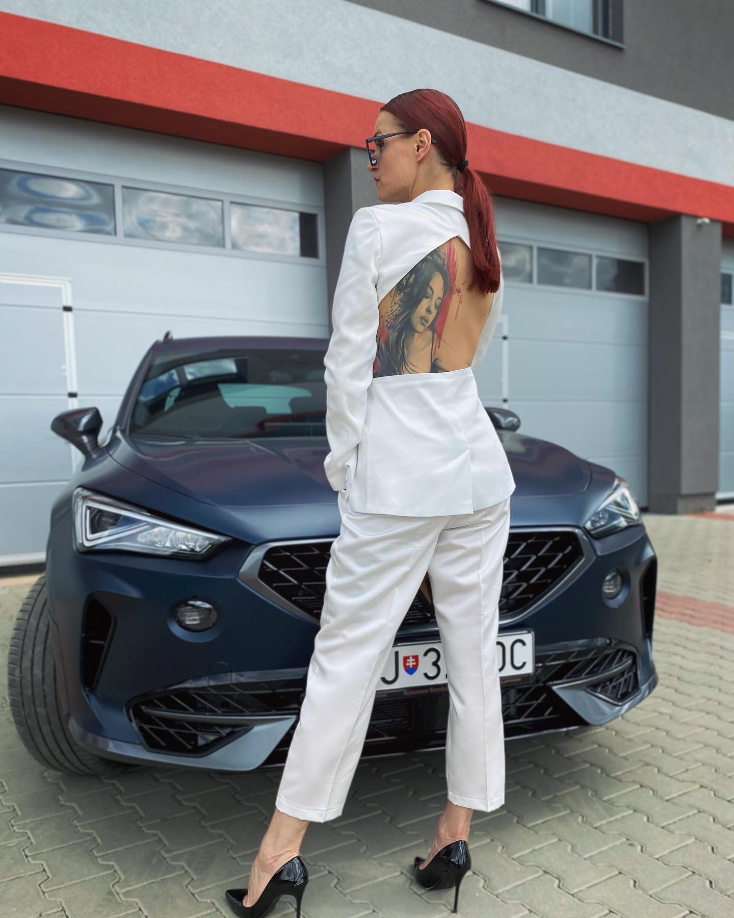 Kostým WHITE WIDDOW - SKLADOM