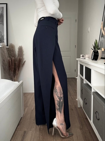Upcycled pants BLUE BEAST