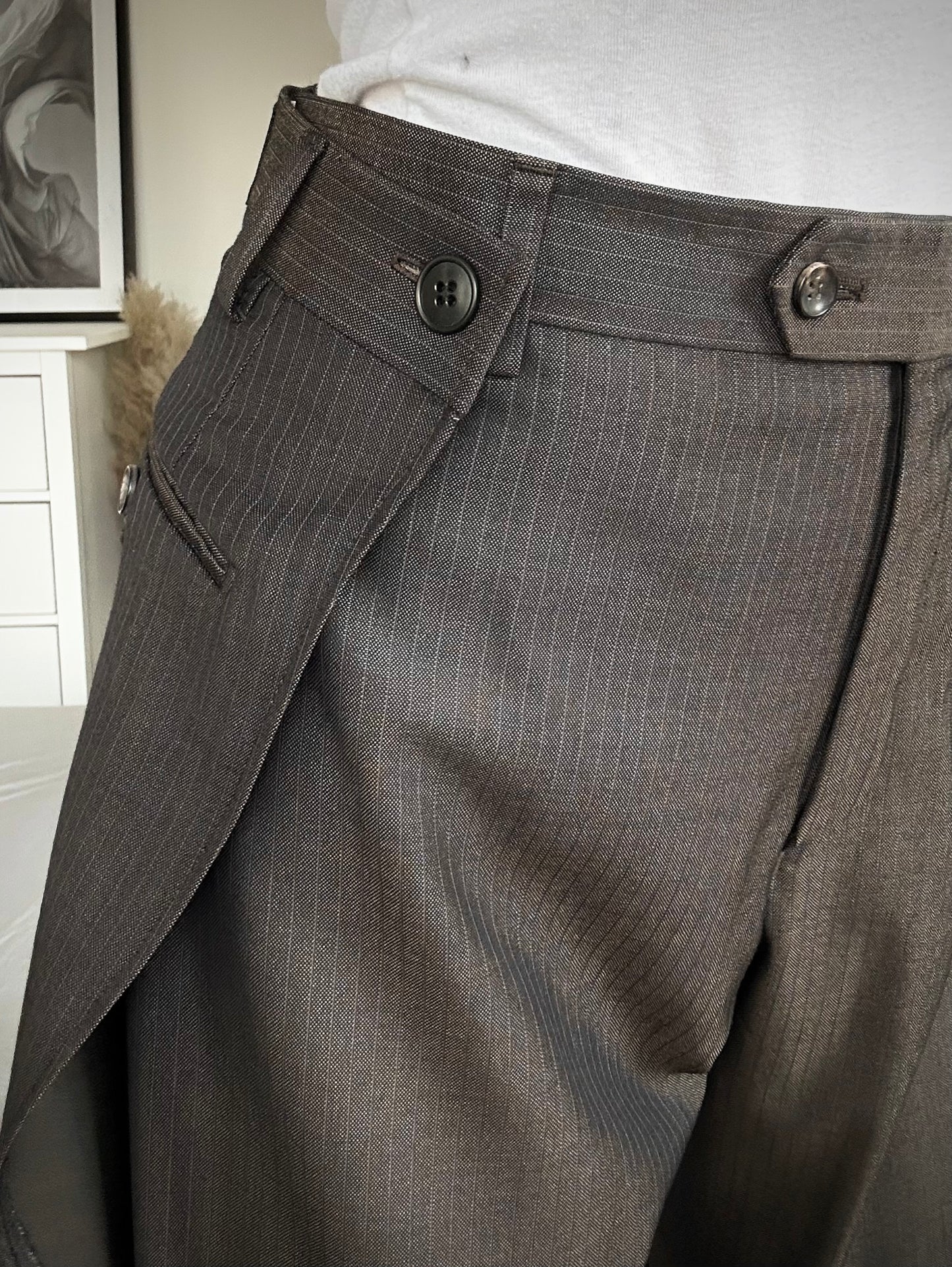 Upcycled pants BROWN BEAST