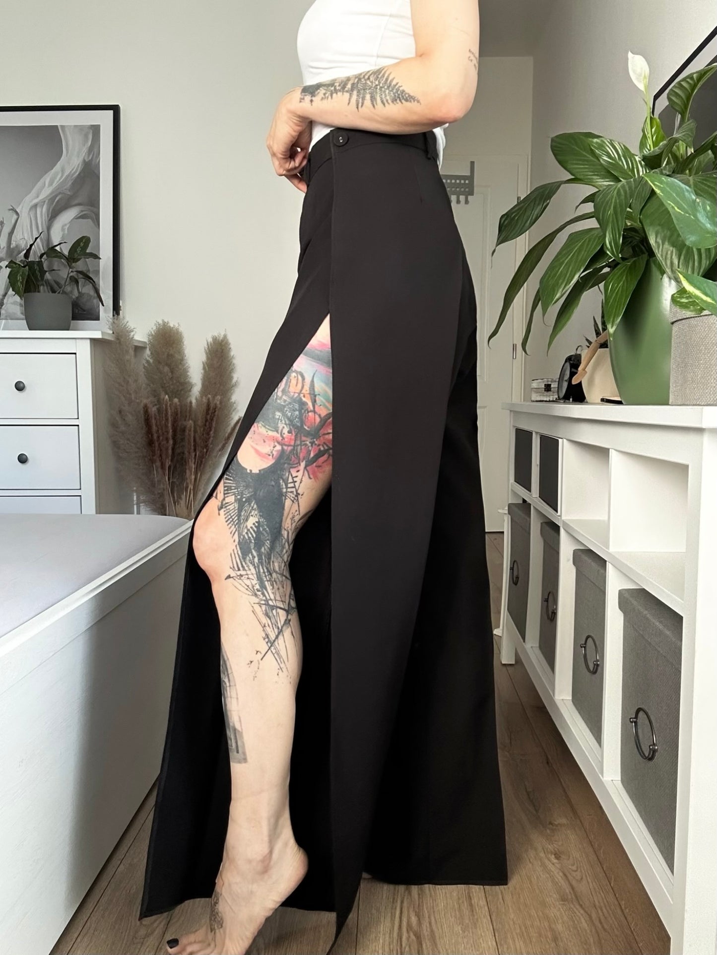 Upcycled pants BLACK BEAST