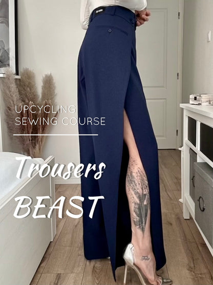 Upcycling Sewing Course – Trousers BEAST