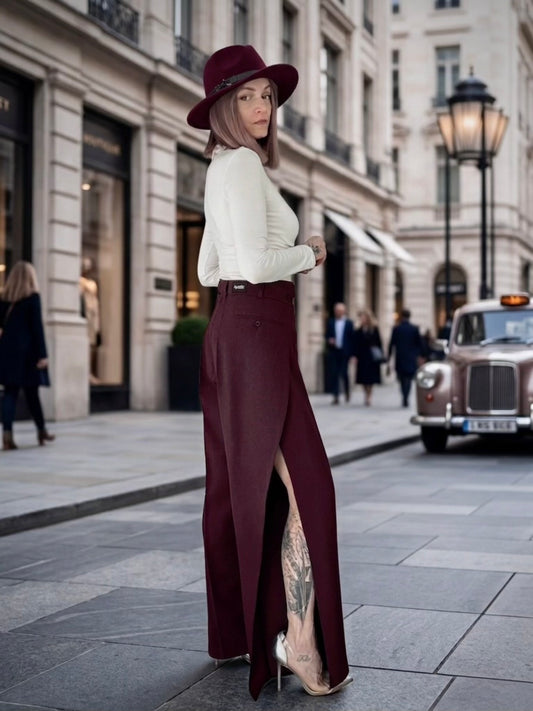 Upcycled pants PLUM BEAST