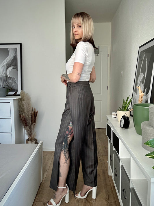 Upcycled pants BROWNISH GRAY BEAST