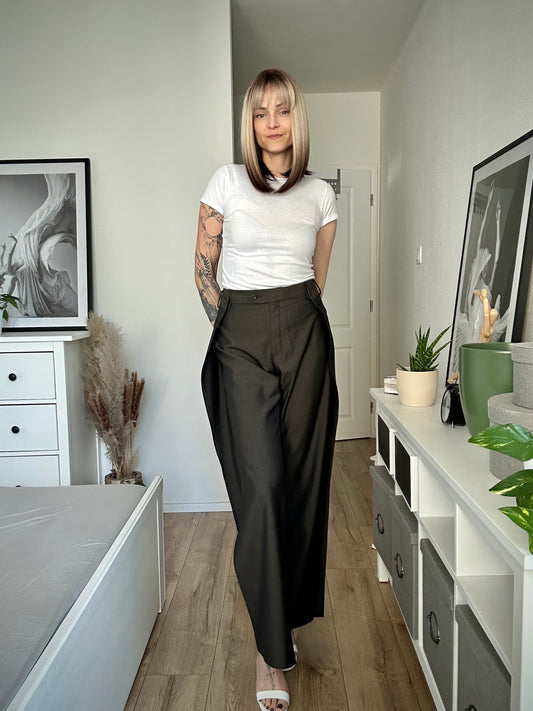 Upcycled pants BROWN BEAST