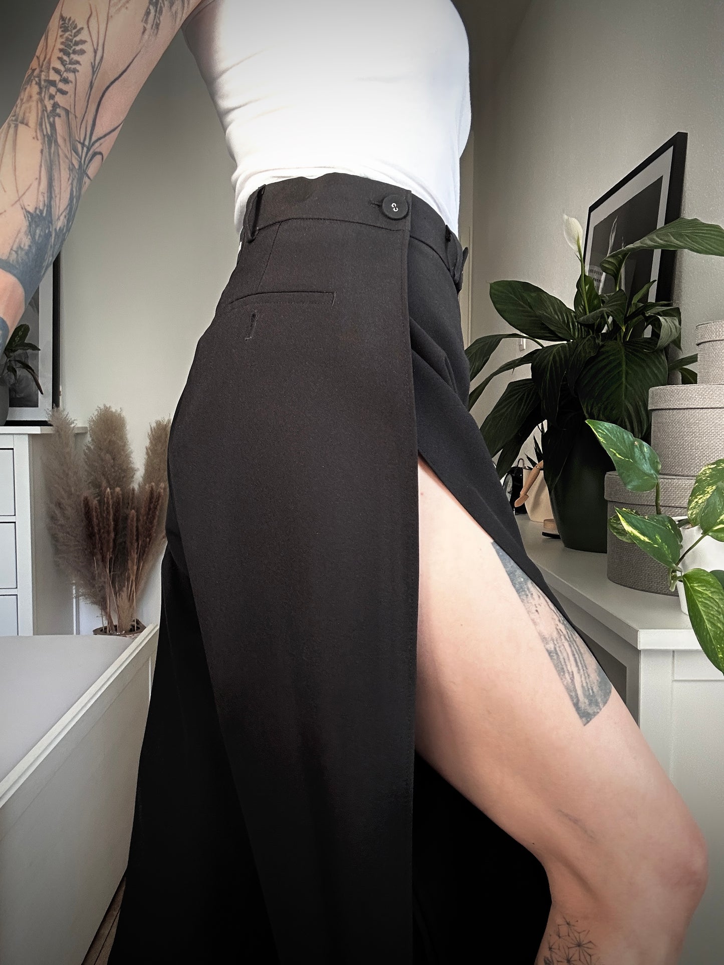 Upcycled pants BLACK BEAST