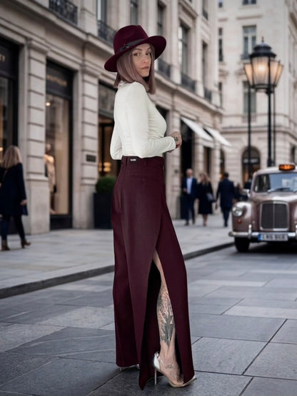 Upcycled pants PLUM BEAST
