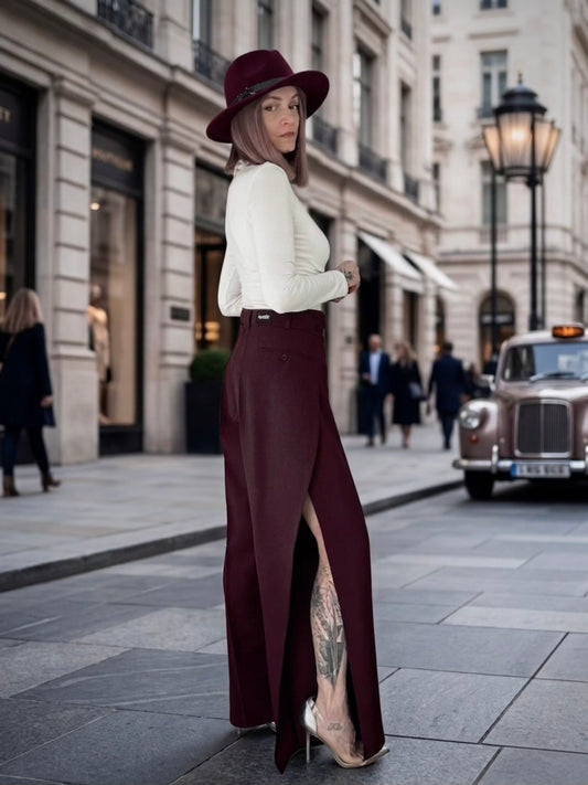 Upcycled pants PLUM BEAST