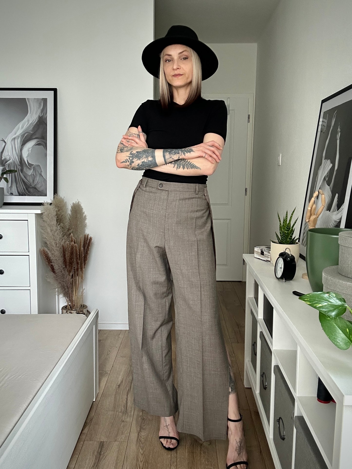 Upcycled pants BEIGE BEAST