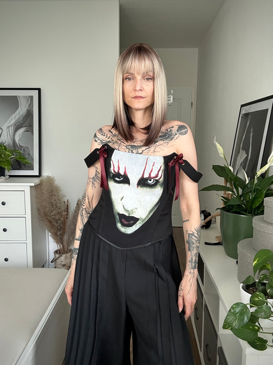 Upcycled corset MARILYN MANSON