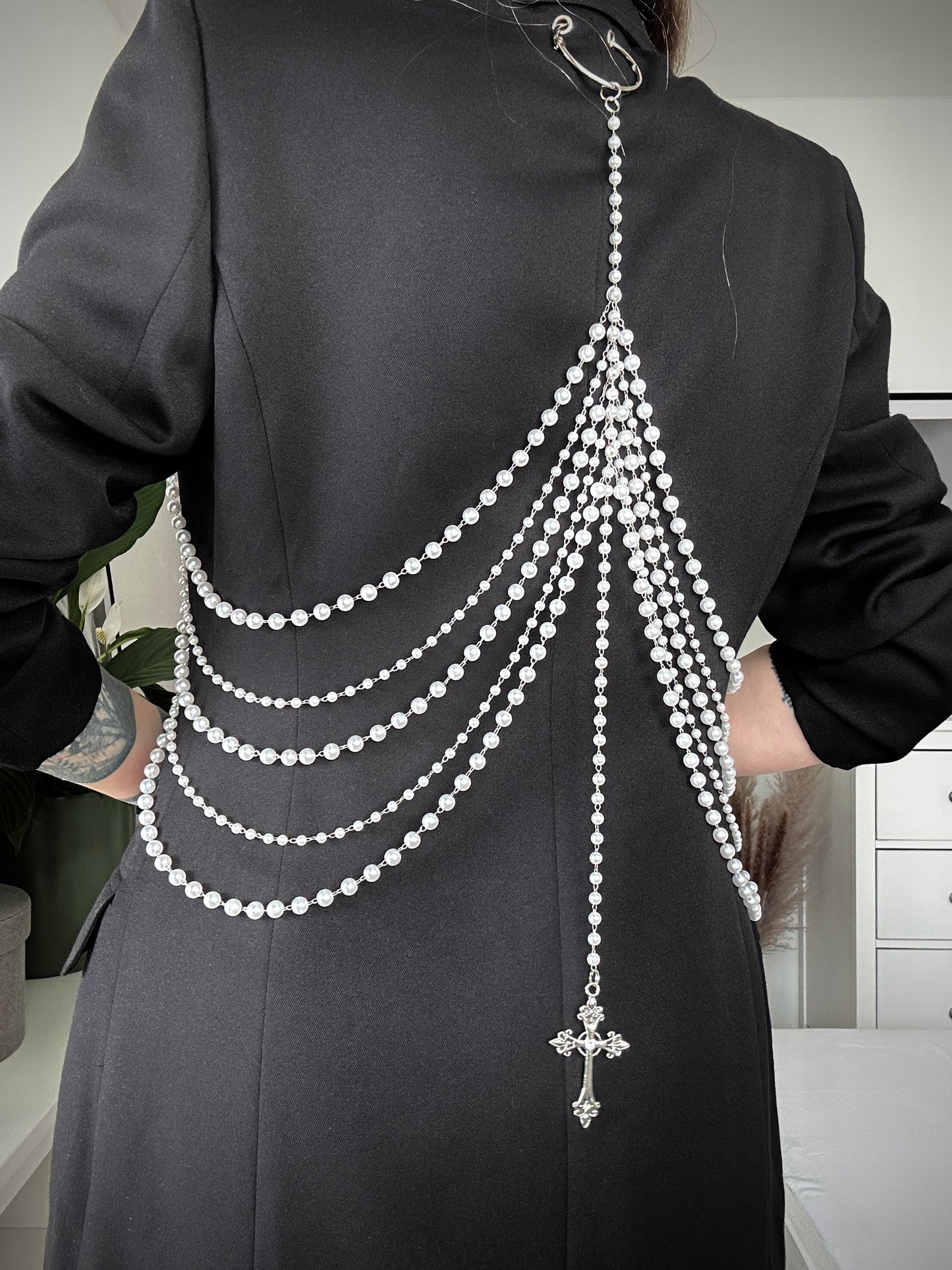 Upcycled blazer PEARL INFINITY