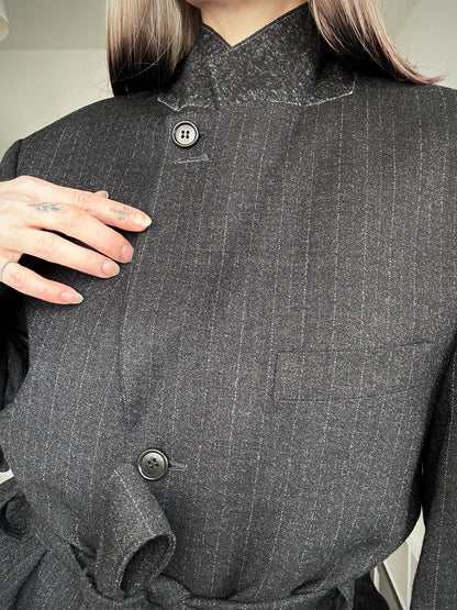 Upcycled coat RENEWAL antracit