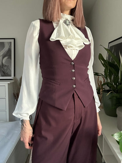 Women’s pants + vest PURPLE DOVE