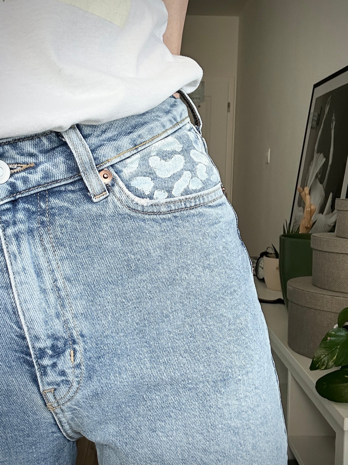 Upcycled jeans DENIM LEO