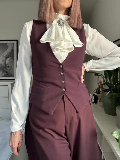 Women’s pants + vest PURPLE DOVE