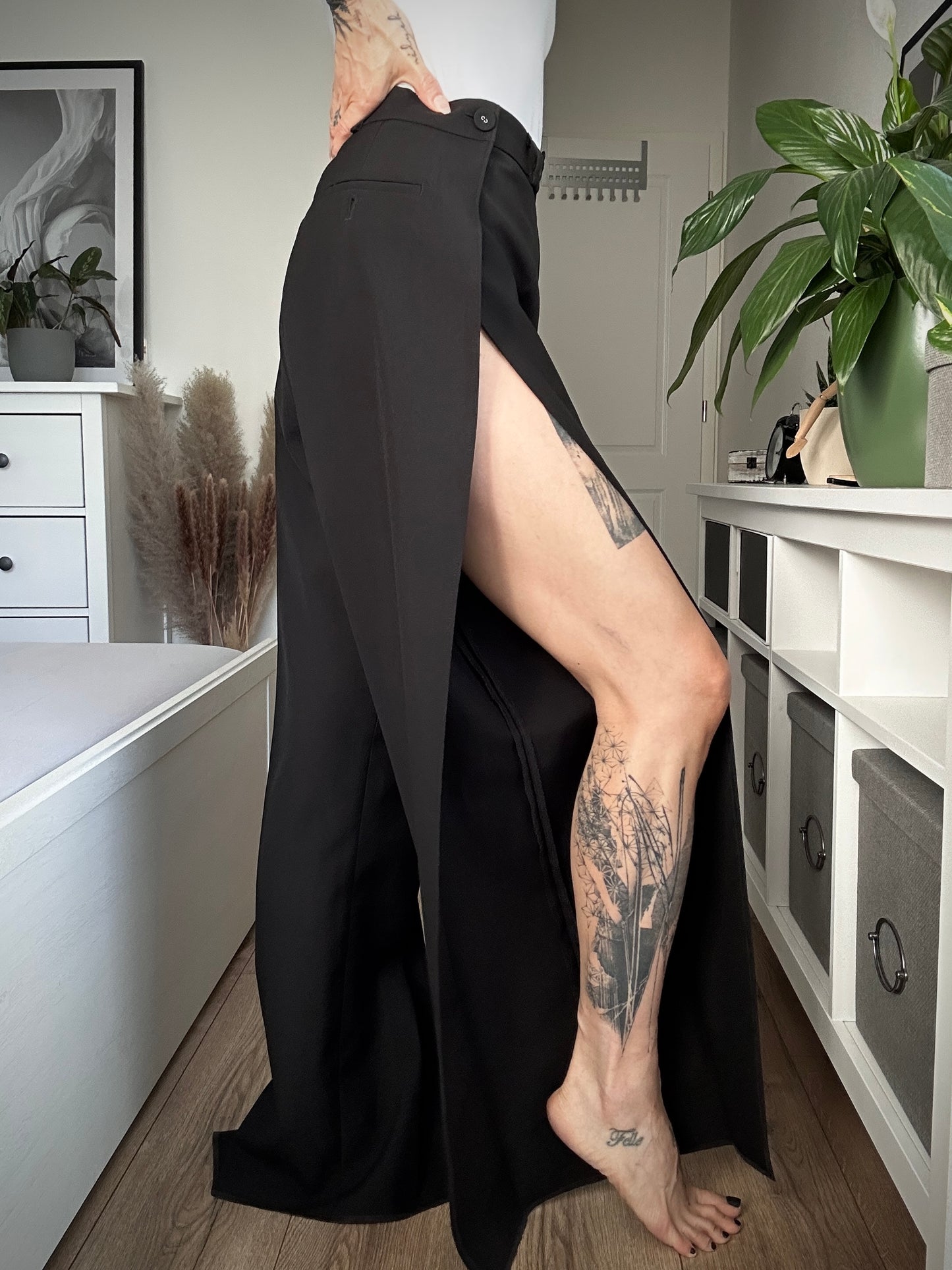 Upcycled pants BLACK BEAST