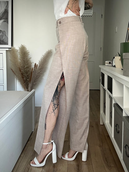 Upcycled pants BEIGE BEAST