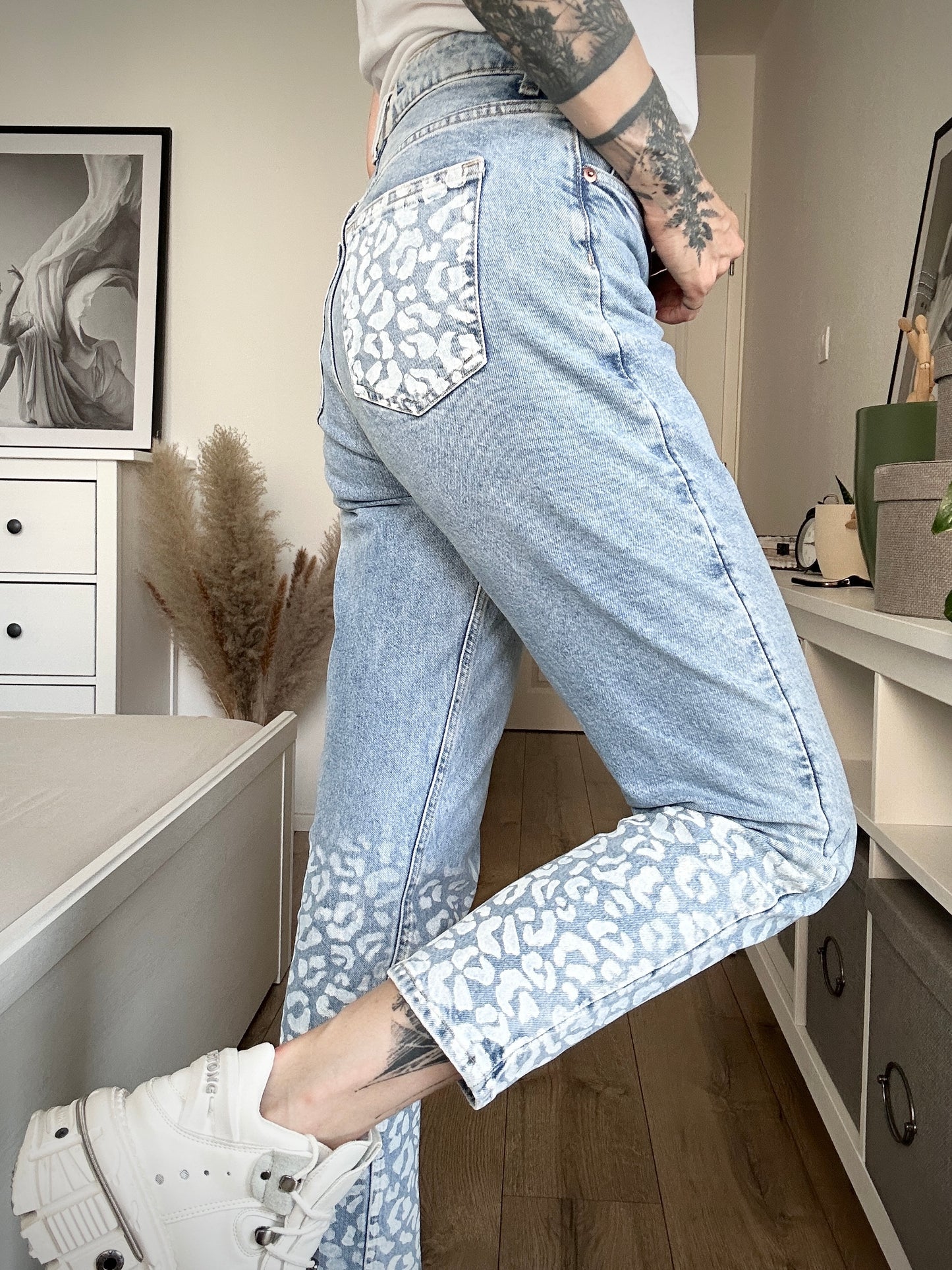 Upcycled jeans DENIM LEO