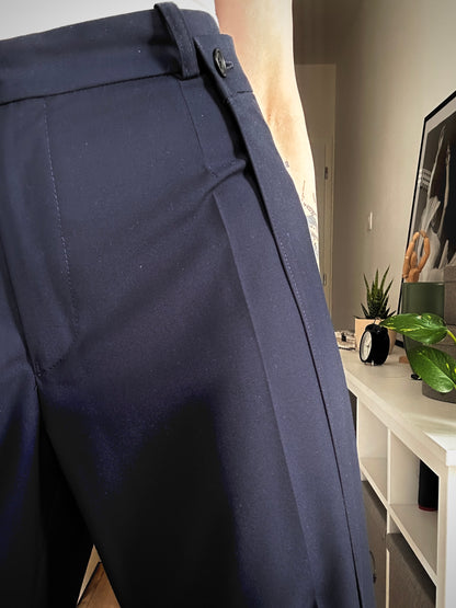 Upcycled pants BLUE BEAST