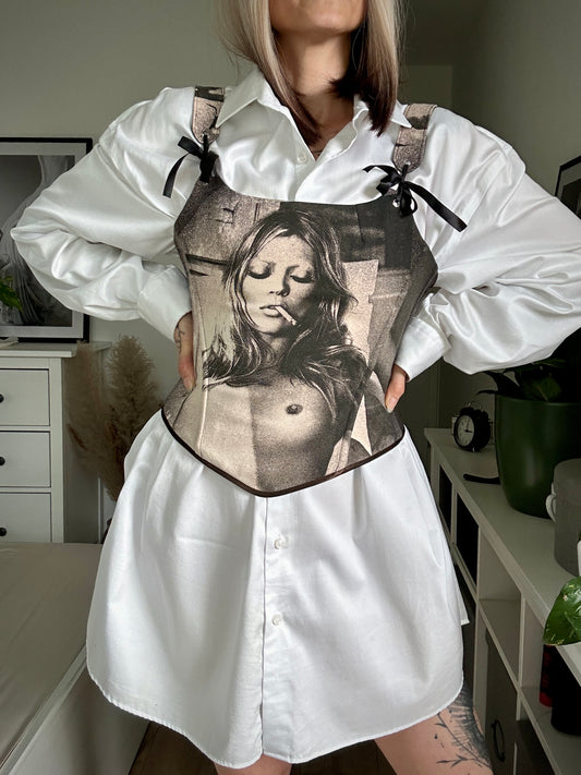 Upcycled corset KATE MOSS