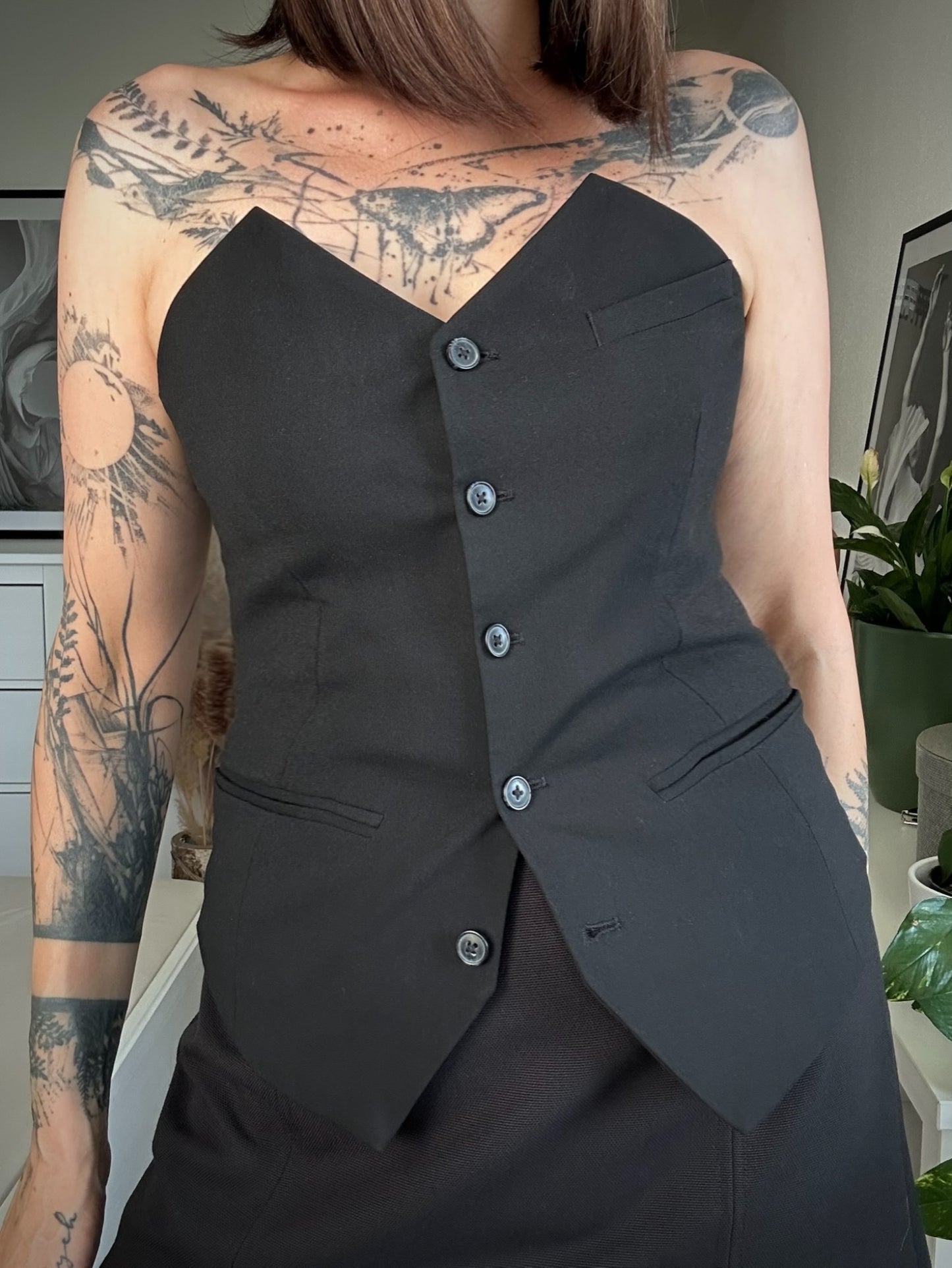 Upcycled set BLACK AFFAIR