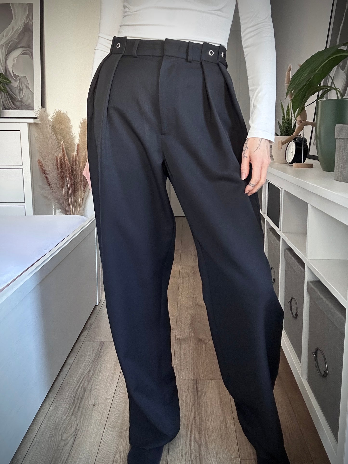 Upcycled pants The NOBODIES - black
