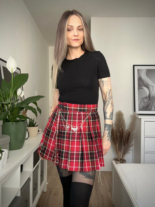 Upcycled skirt MORE PUNK