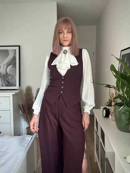 Women’s pants + vest PURPLE DOVE