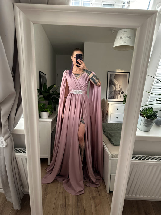 Spoločenské šaty SEREENA pink - SKLADOM